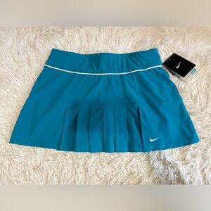 Nike DriFIT Golf Activewear Athleisure Blue Pleated Tennis Skirt Skort Active S